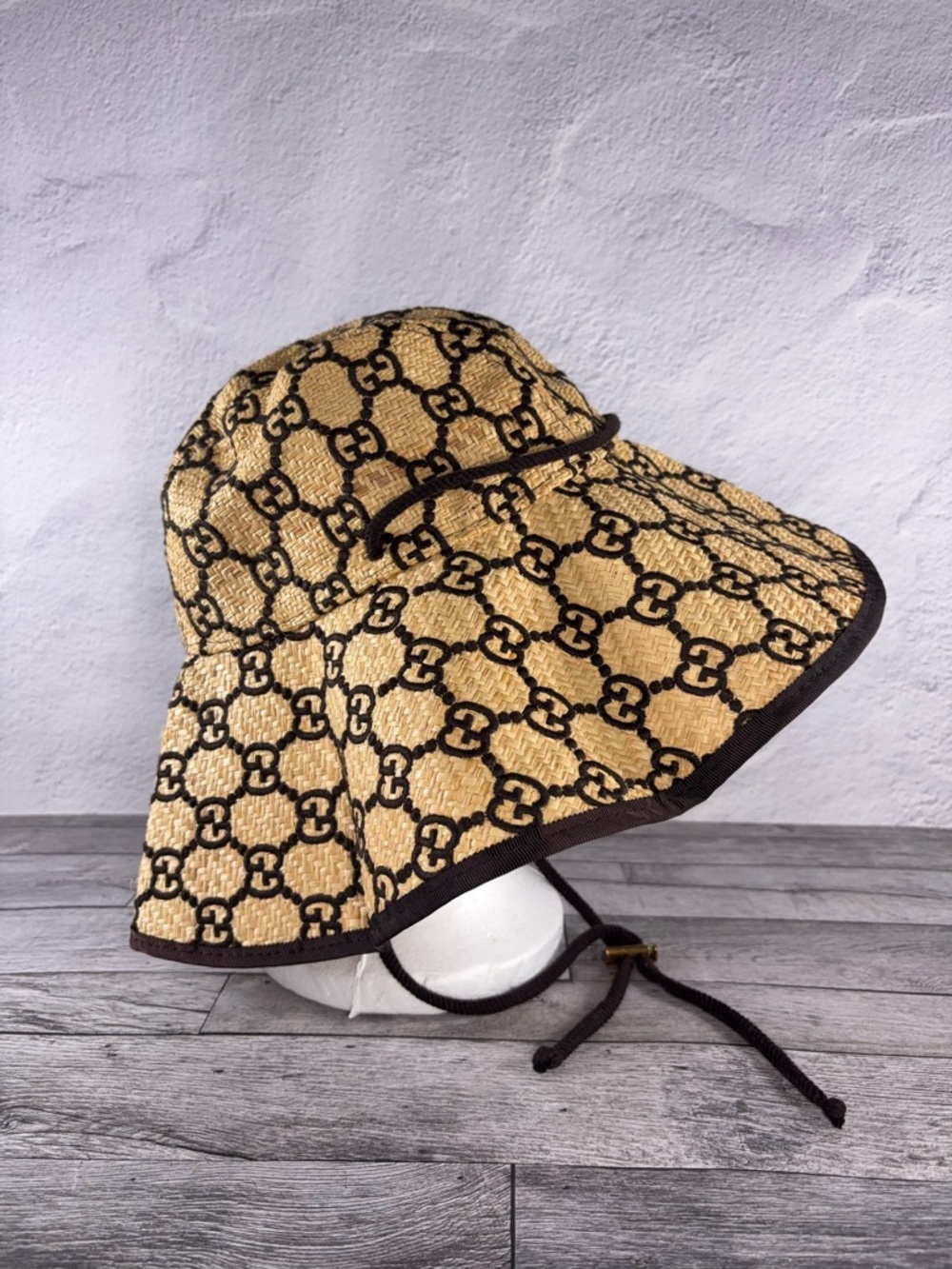 Wide Brim Straw Sun Hat Coastal Vacation Beach Resort Summer Hat - Picture 6 of 11